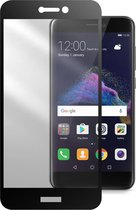 Cellularline - Huawei P8 Lite (2017), SP, gehard glas, capsule, zwart