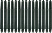 Zwarte Nylon Shafts 48 sets - lengte: Medium