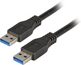 EFB Elektronik USB 3.0 A / A 1.8m USB-kabel 1,8 m USB 3.2 Gen 1 (3.1 Gen 1) USB A Zwart