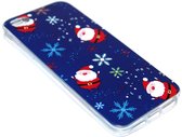 Kerstmis kerstman hoesje Geschikt voor iPhone 5/ 5S/ SE