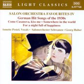 Salonorchester Schwanen, Georg Huber - German Hit Songs Of The 1930s (CD)