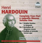 St. Martin's Chamber Choir - Henri Hardouin; Complete Four-Part a cappella masses Volume 1 (CD)