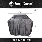 AeroCover gasbarbecue hoes M - antraciet 135x52xH101cm