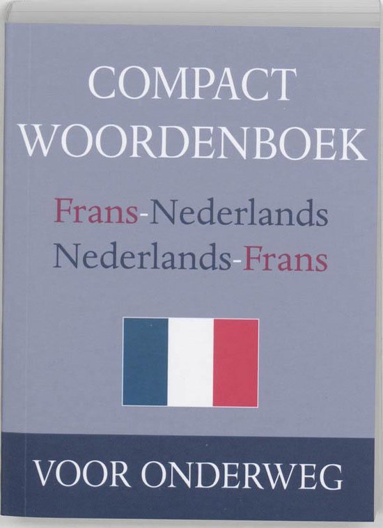 Cover van het boek 'Compact woordenboek Frans'