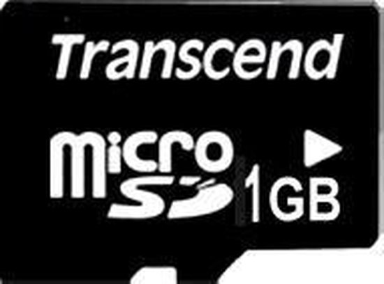 Cyberruimte logboek Soms soms Transcend 1GB Micro SD kaart | bol.com