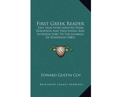 Omslag van First Greek Reader