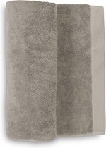 Heckettlane Taupe Grey Badgoed Premium, gemaakt van 100% Katoen