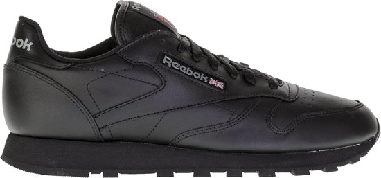 reebok classic leather black
