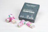 ImseVimse wasbare tampons super - flower - 8 stuks