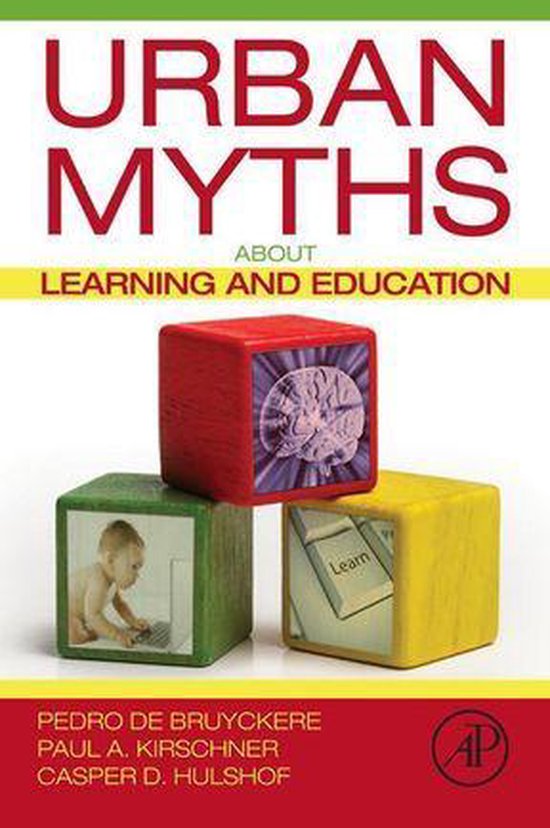 Urban Myths about Learning and Education - cover
