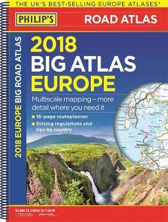 Philip's Big Road Atlas Europe - cover
