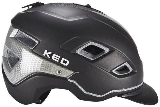 Original Einhell BG-SH1 / GHS E-FP1 Safety Helmet (52-66 cm Head Circumference of Helmet, Adjustable Ear Protection), Red
