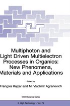 Multiphoton and Light Driven Multielectron Processes in Organics: New Phenomena, Materials and Applications: Proceedings of the NATO Advanced Research Workshop on Multiphoton and Light Driven