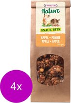 Versele-Laga Nature Snack Bits Apple - Knaagdiersnack - 4 x Appel 100 g