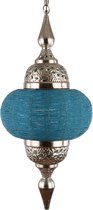 Hanglamp Arabesque groot turquoise