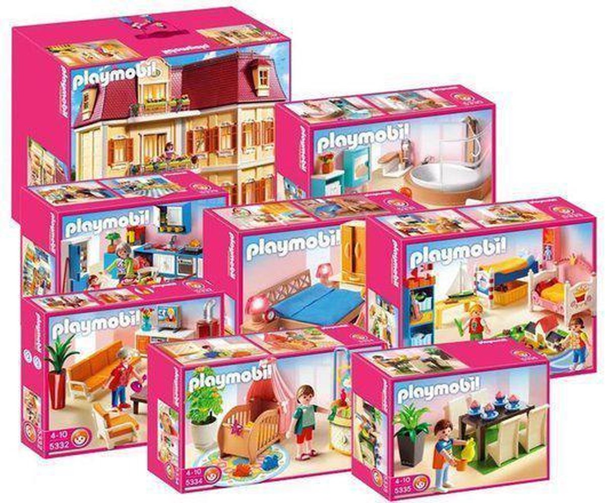 1667 Playmobil bundel Poppenhuis 5302 met alle inrichtingen | bol.com
