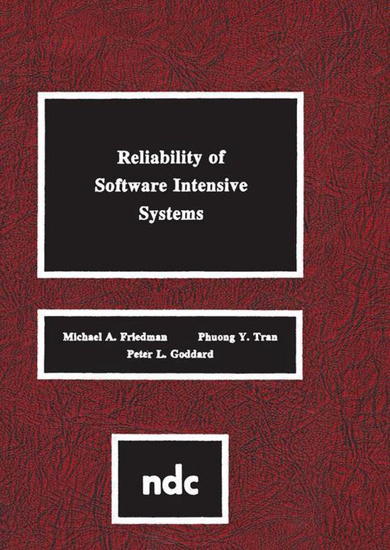 Reliability of Software Intensive Systems (ebook), Michael A. Friedman 9781437728231...