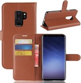 Samsung Galaxy S9+ Book Case Hoesje - Bruin