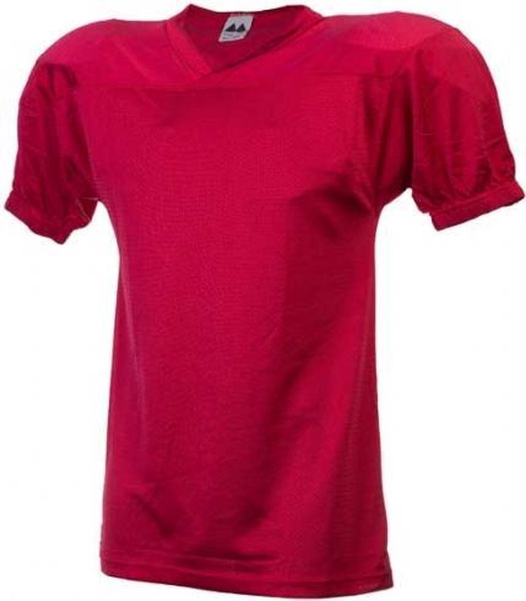 MM American Football Jersey Shirt - Rood - XX-Large