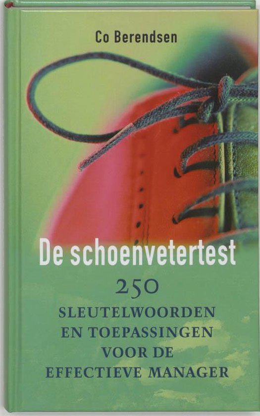 Cover van het boek 'De schoenvetertest' van C. Berendsen