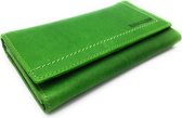Hill Burry - VL77701 - L104 - echt lederen - dames - portemonnee - stevig - chique - uitstraling - vintage leder- groen