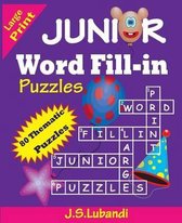 Junior Word Fill-In Puzzles