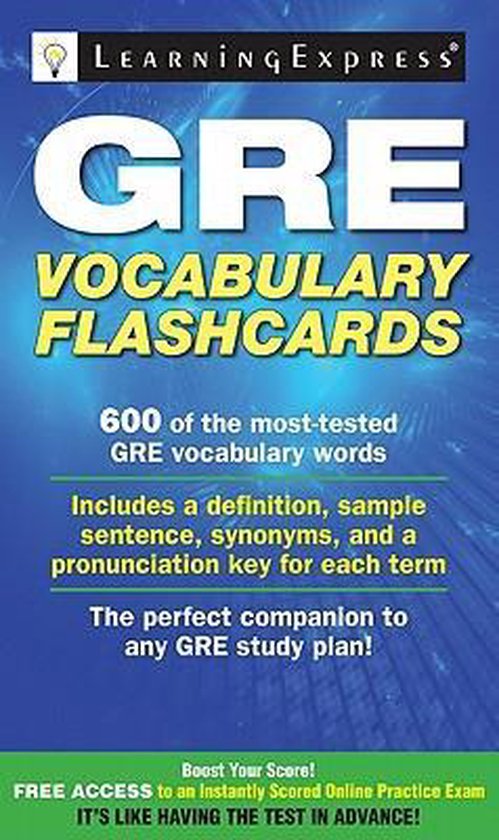 GRE Vocabulary Flash Review - cover
