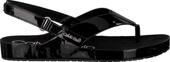 Calvin Klein Dames Sandalen Manira - Zwart - Maat 39 | bol.com