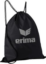 Erima Gymtas Met Rijgkoord Club 5 Zwart/zilver