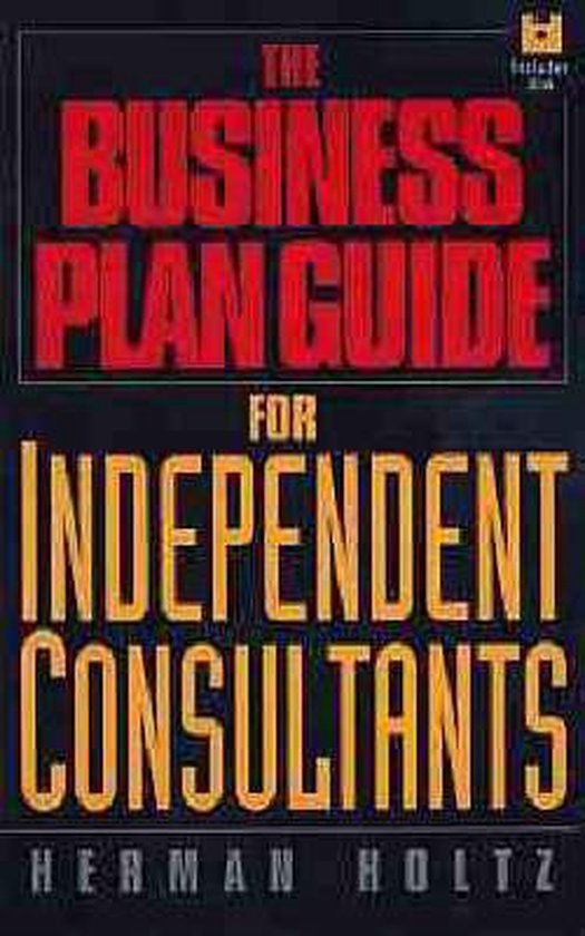 The Business Plan Guide for Independent Consultants - cover