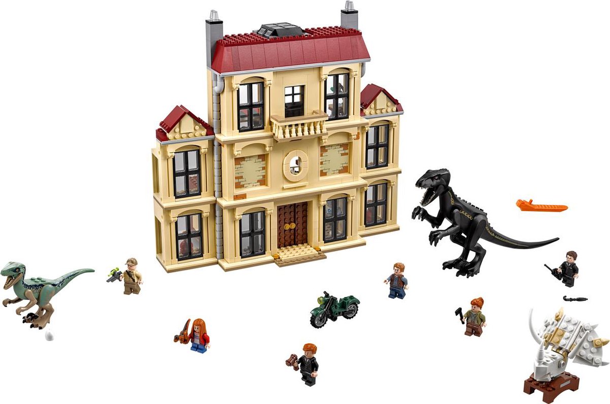 LEGO Jurassic World Indoraptorchaos bij Lockwood Estate 75930 — cadeau in Spellen & Speelgoed - foto 6