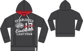 Psv Sweater hooded grijs established maat 164