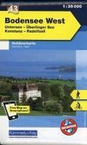 KuF Deutschland Outdoorkarte 43 Bodensee West 1 : 35.000