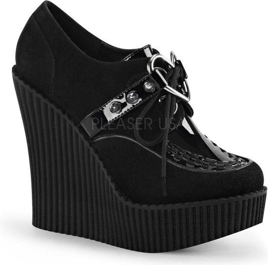 Creeper302H with wedge and heart Oring black (EU 36 = US 6