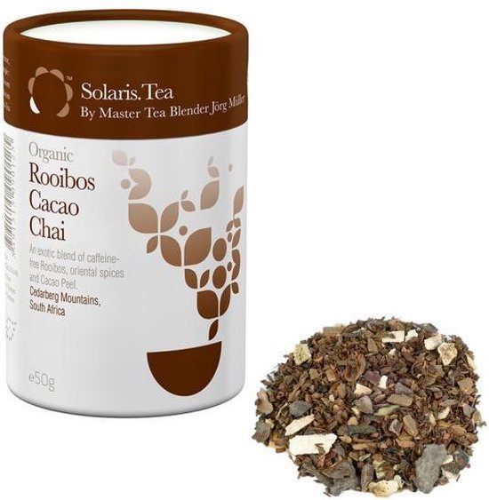 Solaris Tea Solaris Biologische Rooibos Cacao Chai Thee losse thee