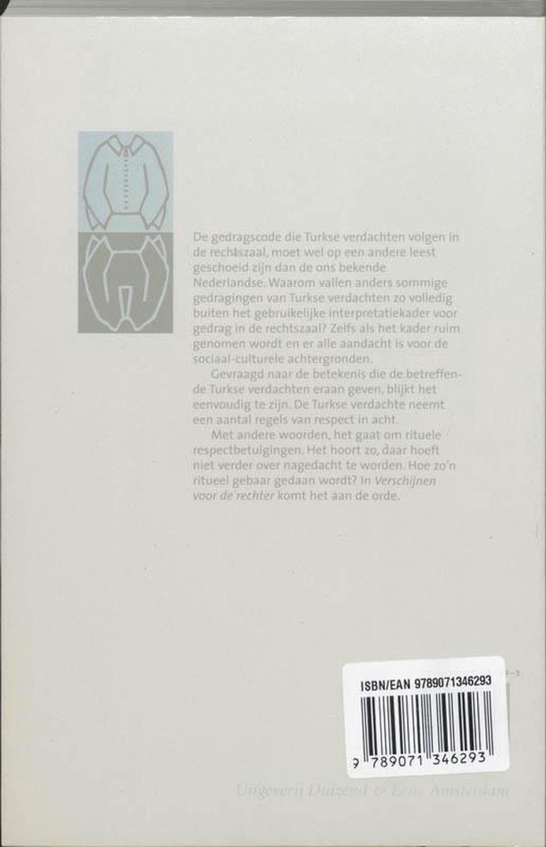 Verschijnen voor de rechter - back cover