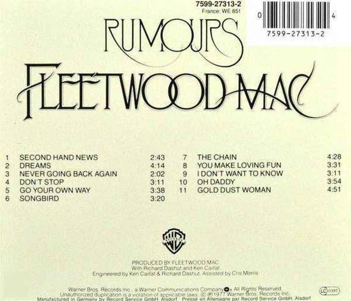 fleetwood mac rumours download mp3