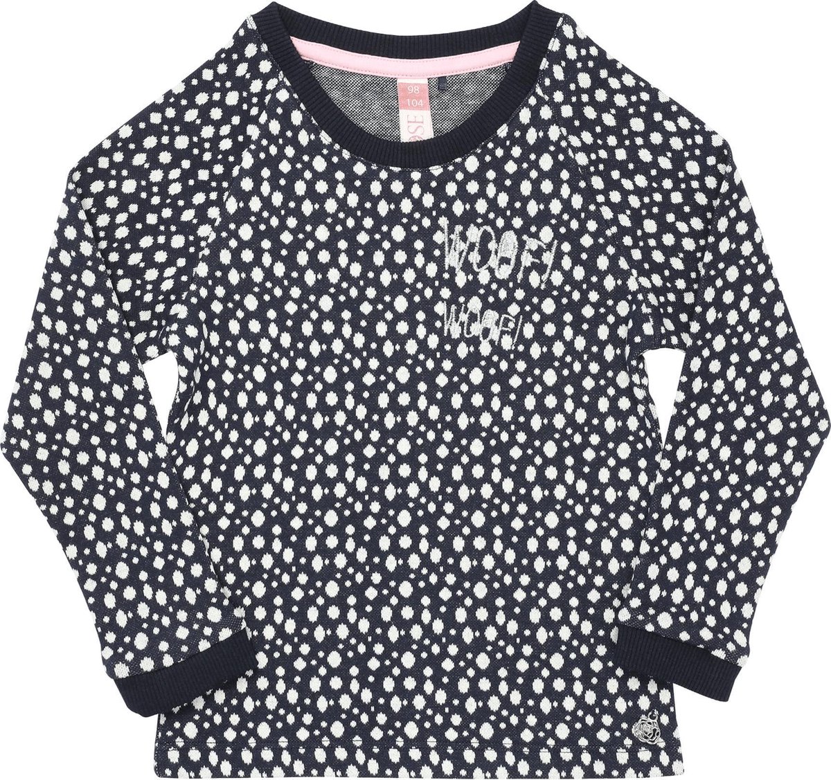 Vinrose Longsleeve Xanthe - Trui - Knit - Donkerblauw - Meisjes - Maat: 134/140