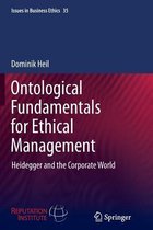 Issues in Business Ethics- Ontological Fundamentals for Ethical Management