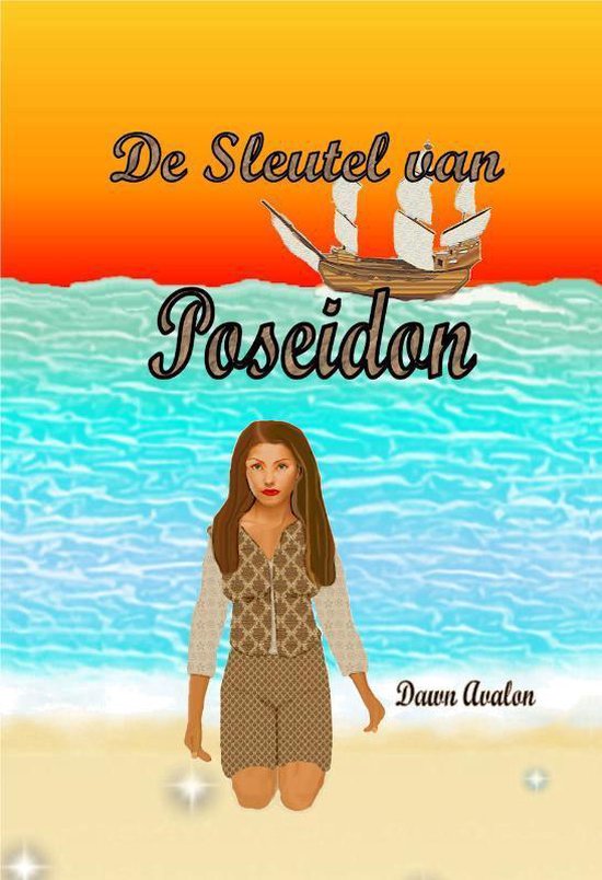 Cover van het boek 'De sleutel van Poseidon'