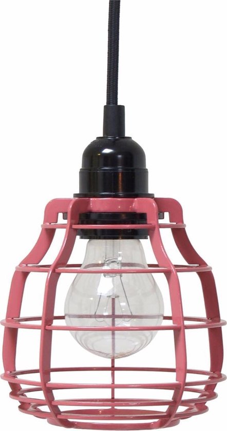HKliving Lab Lamp - Industriële Hanglamp - Met Dimmer - Marsala Rood |  bol.com