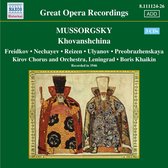 Kirov Opera Choir And Orchestra Leningrad, Boris Khaikin - Mussorgsky: Khovanschina (CD)