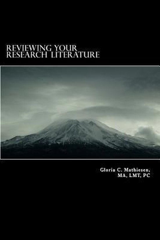 Gloria Mathiesen Reviewing Your Research Literature, Gloria C Mathiesen | 9781542438094 ...