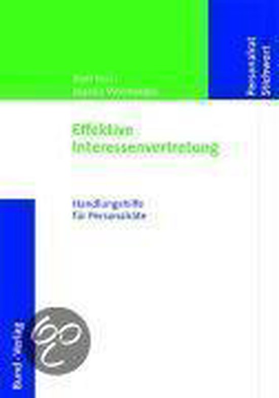 Effektive Interessenvertretung - cover