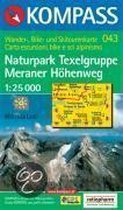 Naturpark Texelgruppe. Meraner Höhenweg 1 : 25 000