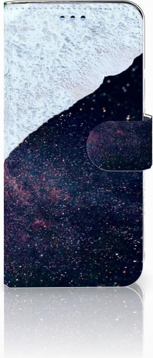 Samsung Galaxy S9 Book Case Sea in Space