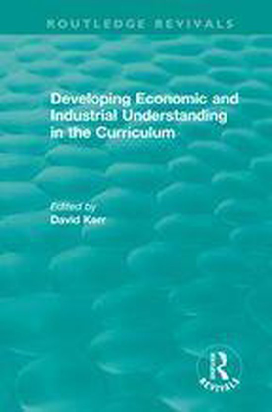 Routledge Revivals - Developing Economic and Industrial Unde ... - cover