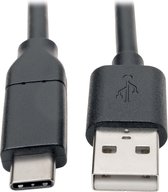 Tripp-Lite U038-C13 USB Type-A to USB Type-C Cable (M/M) - 2.0, 3A Rating, USB-IF Certified, Thunderbolt 3, 13 ft. TrippLite