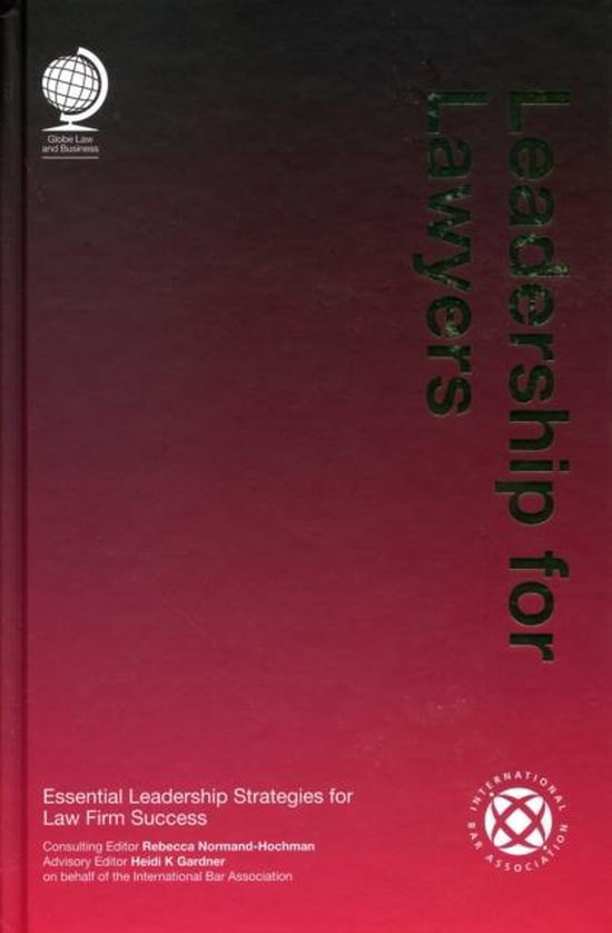 9781909416789 - Leadership for Lawyers