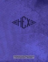 Hexagonal Graph Paper Notebook 1/2 inch hexagons - 160 pages